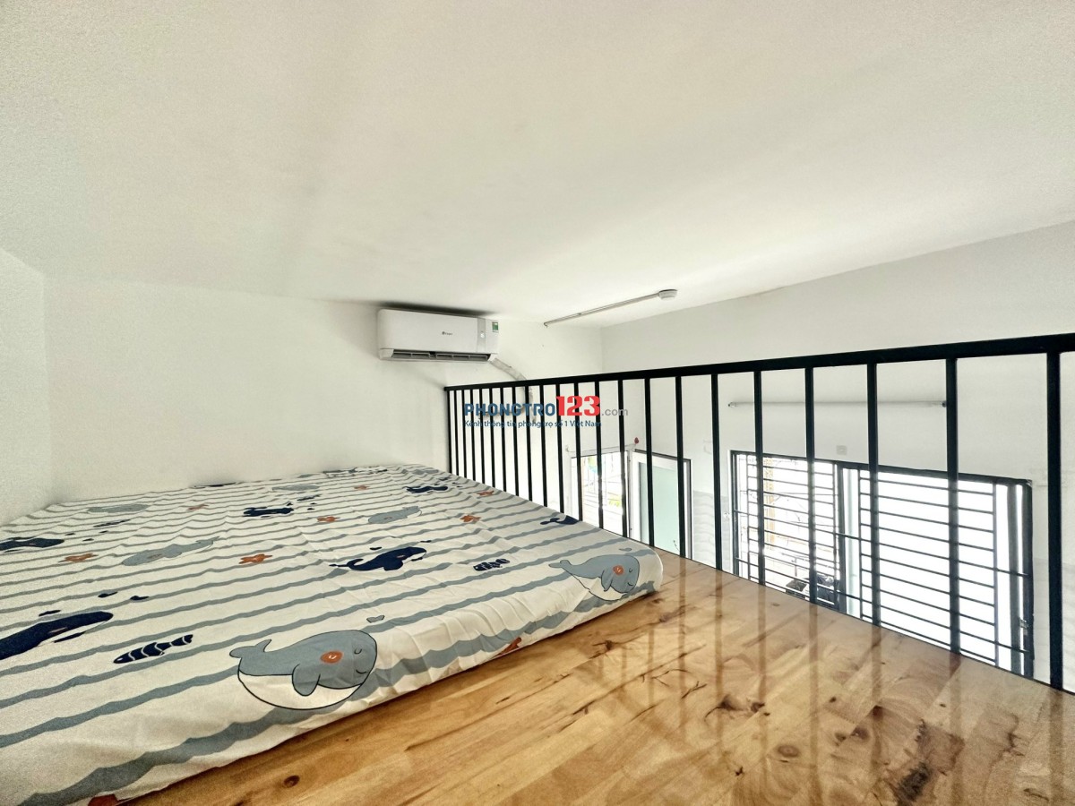 Gác lửng 25m2 full nội thất gần Emart GV, ĐH IUH, ĐH Văn Lang
