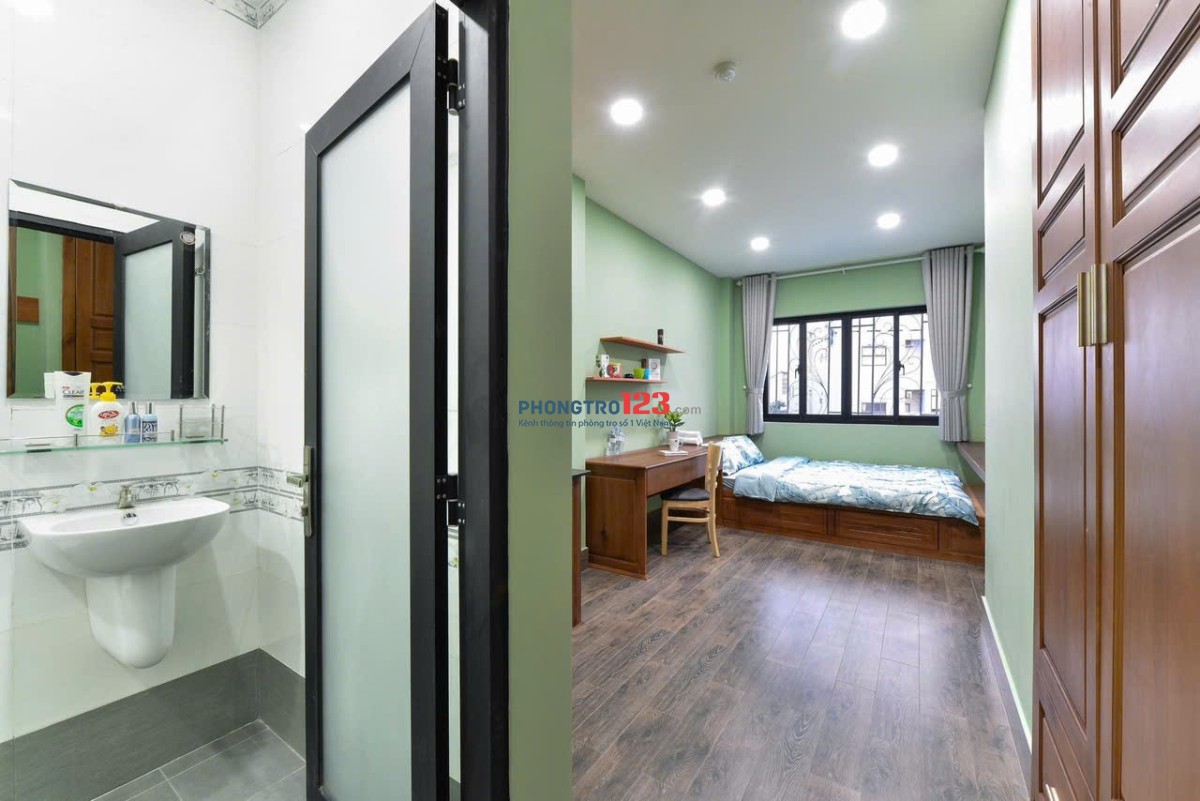 TRỌ BÌNH THẠNH GẦN CHỢ BÀ CHIỂU, NGÃ TƯ PHÚ NHUẬN 32m2 CỬA SỔ LỚN - HOÀNG HOA THÁM BÌNH THẠNH