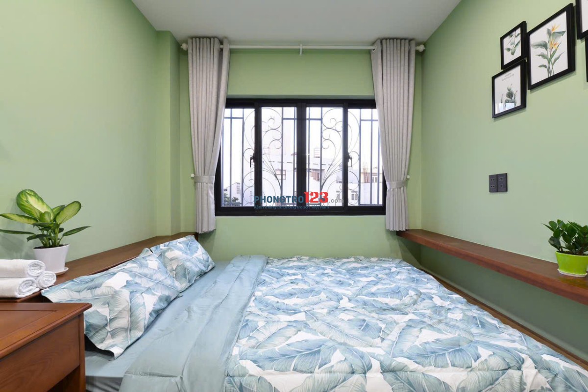 TRỌ BÌNH THẠNH GẦN CHỢ BÀ CHIỂU, NGÃ TƯ PHÚ NHUẬN 32m2 CỬA SỔ LỚN - HOÀNG HOA THÁM BÌNH THẠNH