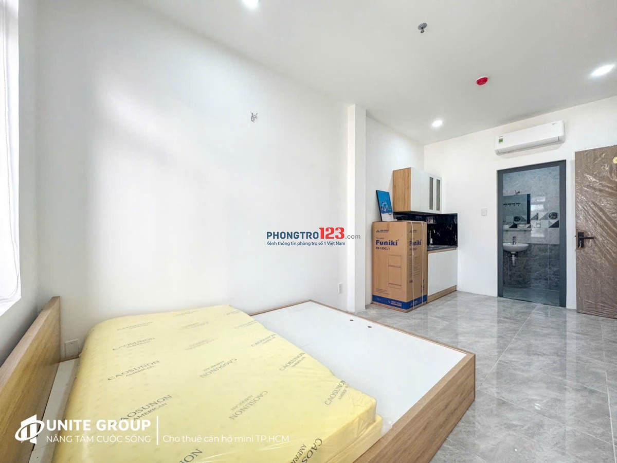 CHO THUÊ PHÒNG MỚI XÂY BÌNH THẠNH GẦN BÀ CHIỂU, BANCONG, CỬA SỔ, NHÀ THANG MÁY, HẦM XE CHỈ TỪ 5-6TR