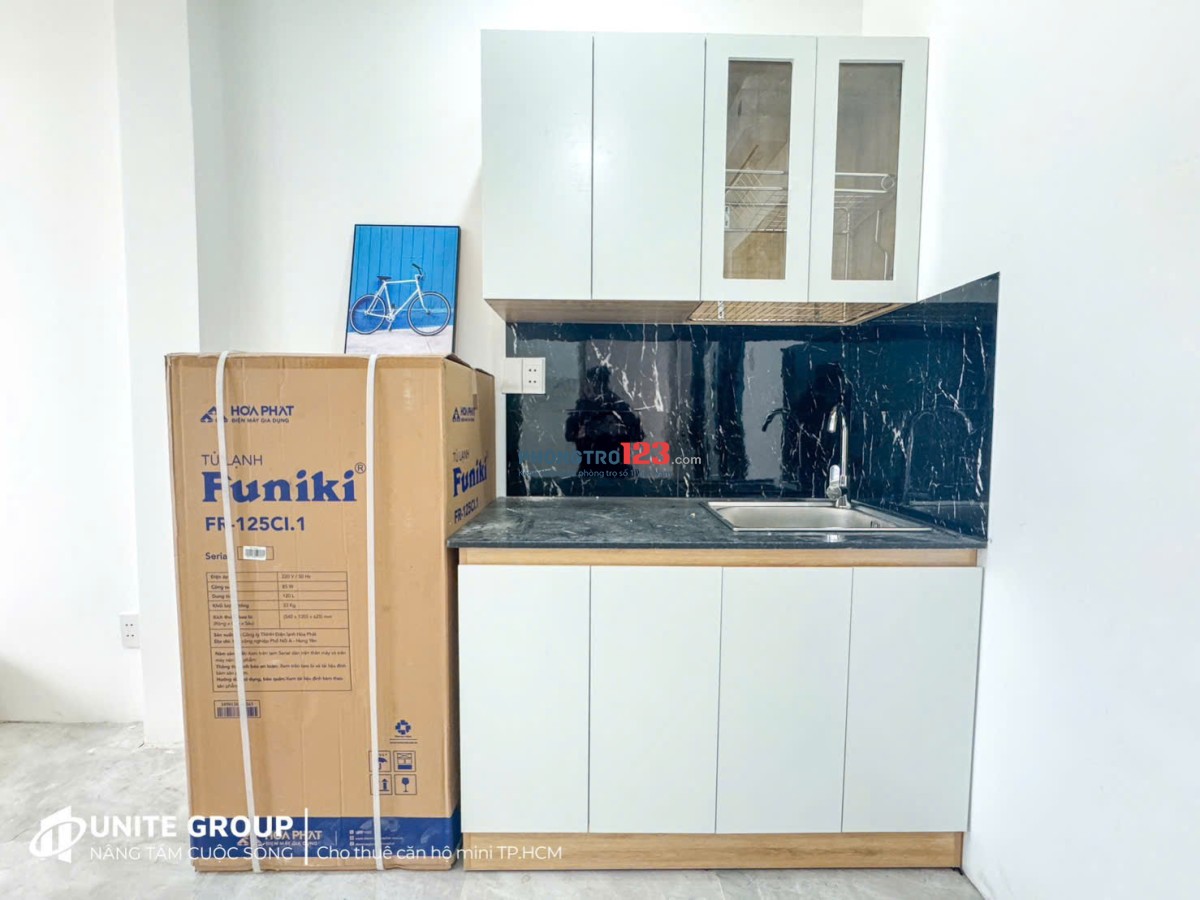 CHO THUÊ PHÒNG MỚI XÂY BÌNH THẠNH GẦN BÀ CHIỂU, BANCONG, CỬA SỔ, NHÀ THANG MÁY, HẦM XE CHỈ TỪ 5-6TR