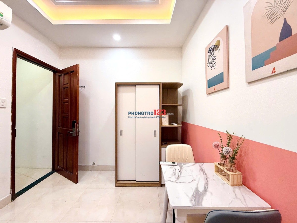CHO THUÊ CĂN HỘ MINI TÁCH BẾP VẠN KIẾP BÌNH THẠNH GẦN CHỢ BÀ CHIỂU, LÊ VĂN DUYỆT GIÁP QUẬN 1