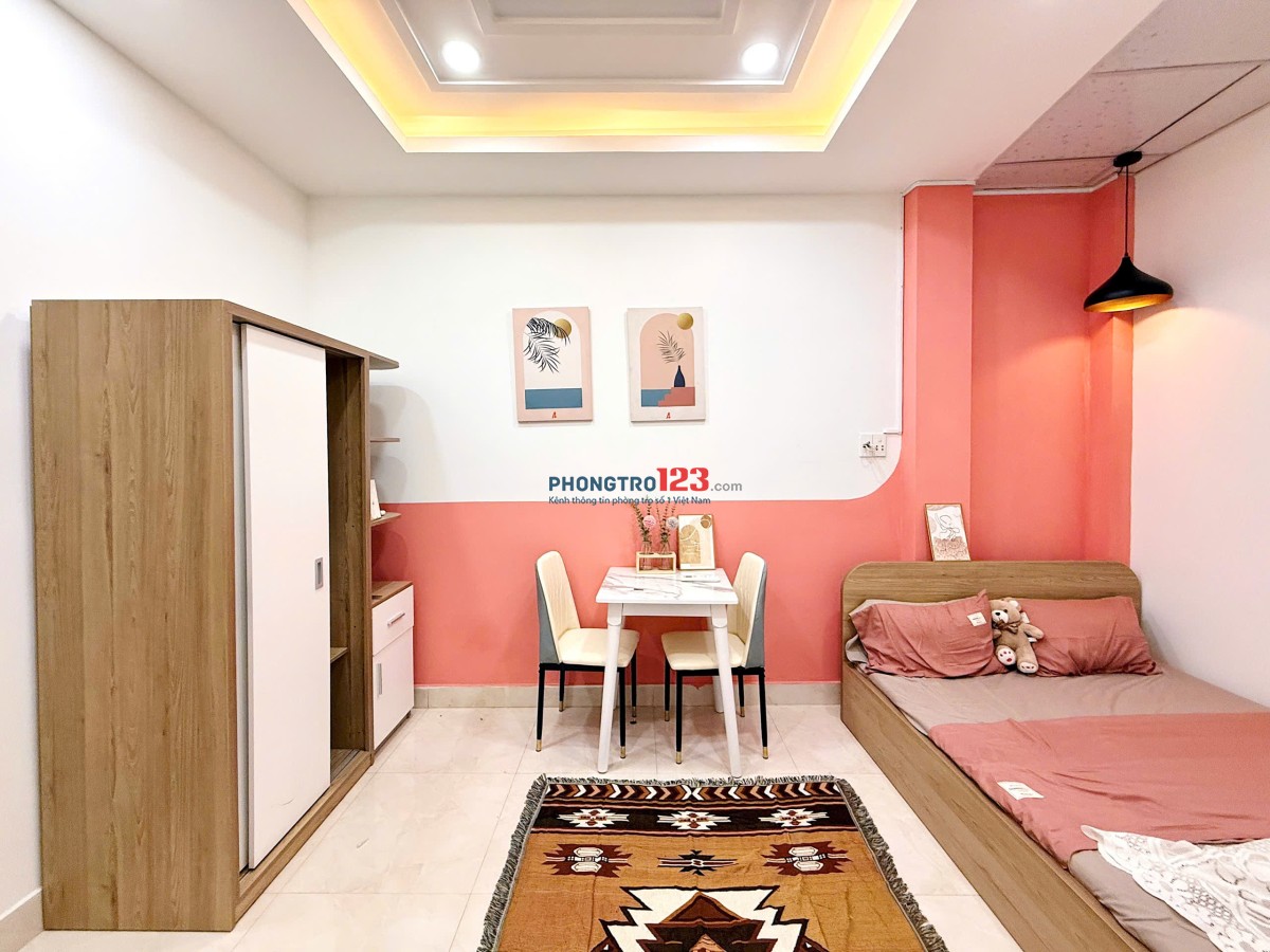 CHO THUÊ CĂN HỘ MINI TÁCH BẾP VẠN KIẾP BÌNH THẠNH GẦN CHỢ BÀ CHIỂU, LÊ VĂN DUYỆT GIÁP QUẬN 1