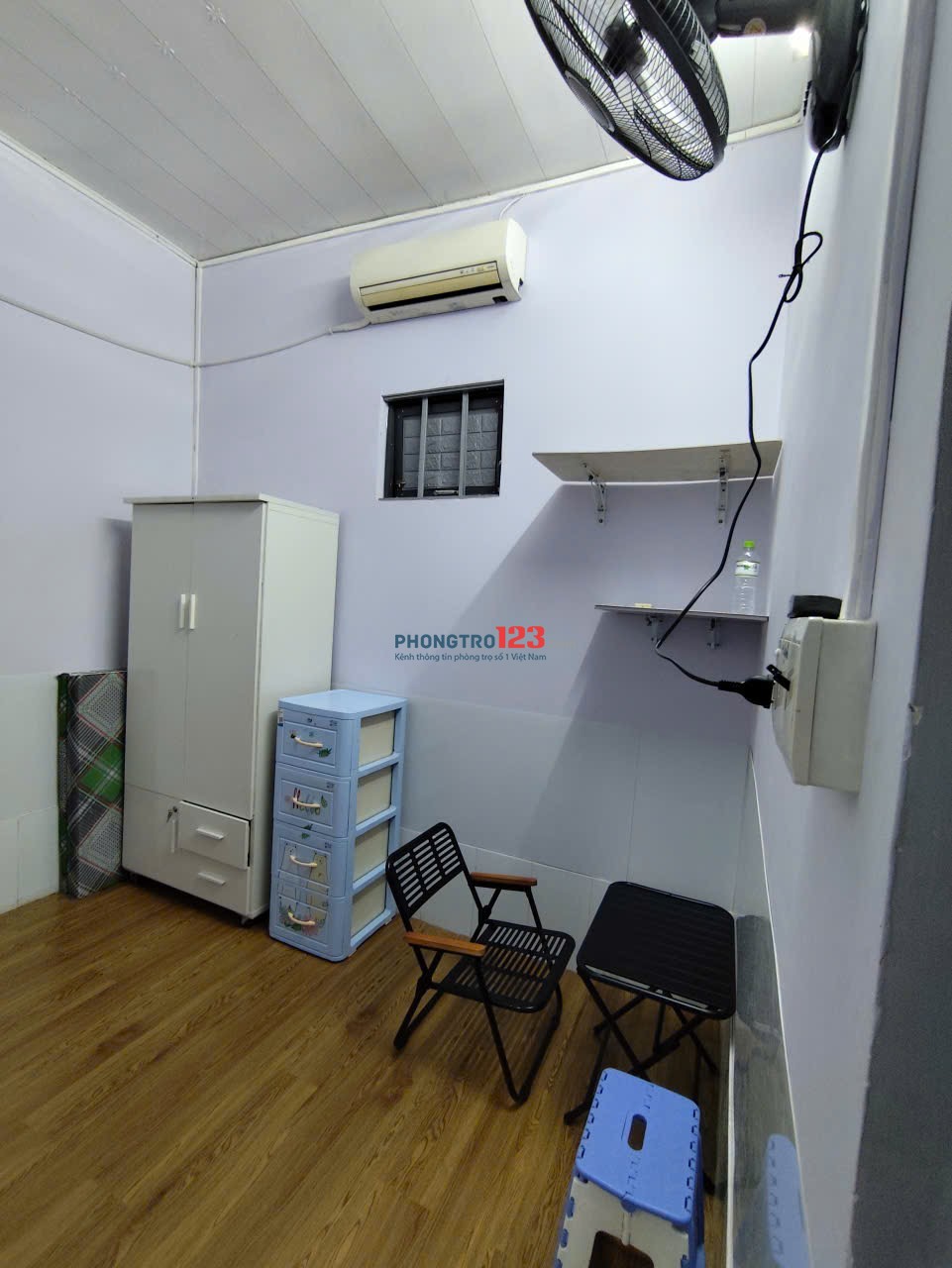 3,3tr - Nhà ít phòng, không chung chủ , phòng nhỏ chỉ dành cho 1 người 1 xe