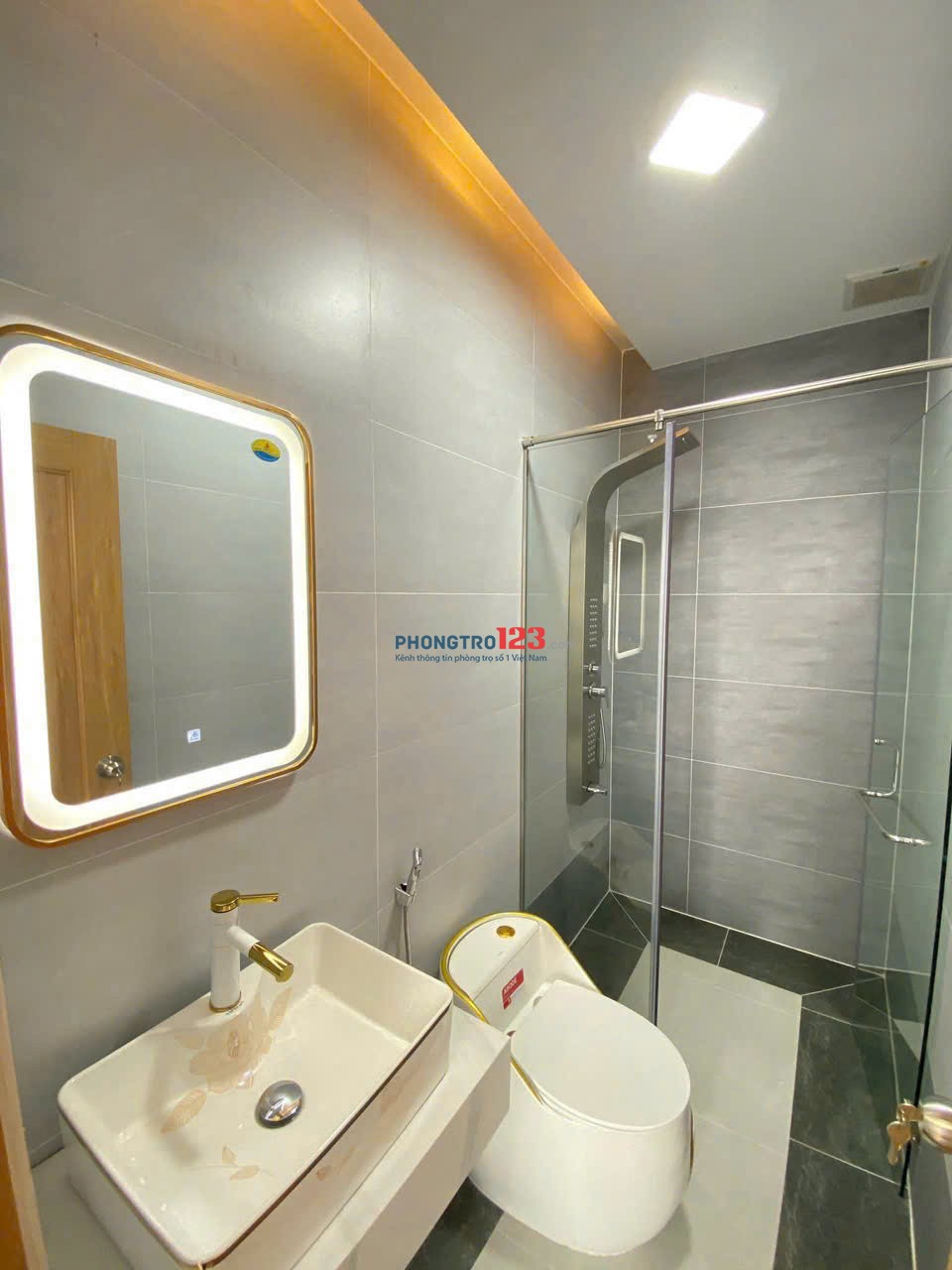 Cho thuê căn hộ mini Mới, Full nội thất, có ban công