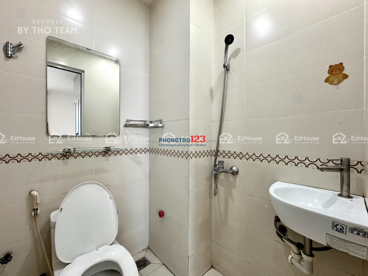 CHO THUÊ CĂN HỘ 1 PHÒNG NGỦ BAN CÔNG ĐÔI 60m2 FULL NỘI THẤT, GẦN SÂN BAY TÂN SƠN NHẤT & ETOWN