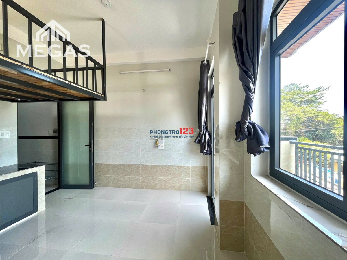 PHÒNG TRỌ CÓ GÁC, BANCOL, MÁY LẠNH, MÁY GIẶT RIÊNG, NÓNG LẠNH NGAY CVPM QUANG TRUNG