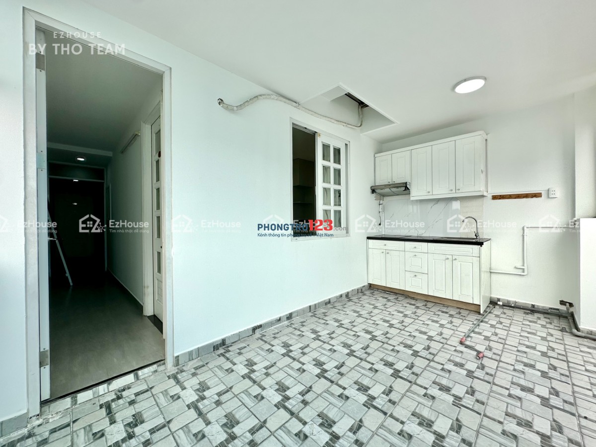 CHO THUÊ CĂN HỘ 1 PHÒNG NGỦ BAN CÔNG ĐÔI 60m2 FULL NỘI THẤT, GẦN SÂN BAY TÂN SƠN NHẤT & ETOWN