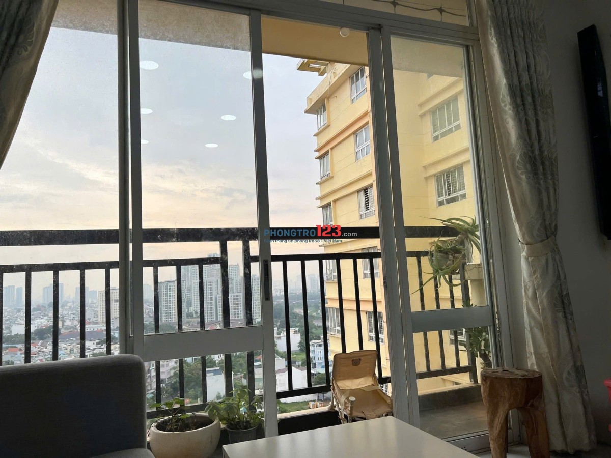 Giá 11tr/th,Chung cư Carillon 7, Tân Thới Hoà, TP: 2p ngủ, 2wc, NT.