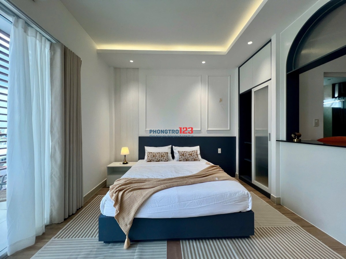 PHÒNG CHO THUÊ 60m2 SẦM SƠN, PHƯỜNG 4, TÂN BÌNH Ban công Máy giặt riêng Full nội thất gần Sân Bay