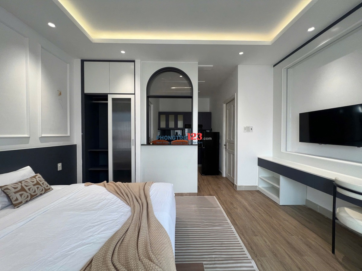 PHÒNG CHO THUÊ 60m2 SẦM SƠN, PHƯỜNG 4, TÂN BÌNH Ban công Máy giặt riêng Full nội thất gần Sân Bay