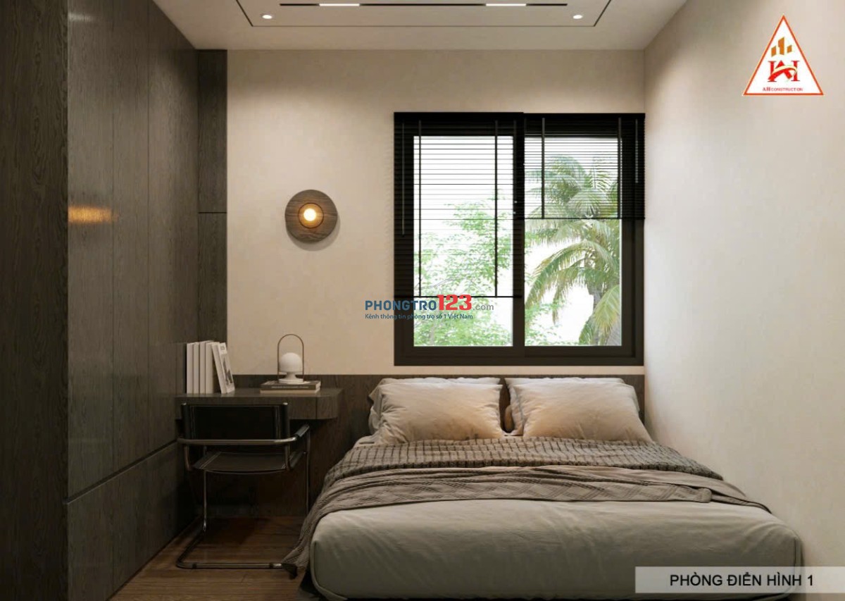 Căn hộ 1pn ban công full nội thất gần sân bay Tân Nhất Sơn Nhất, ga T3, Lăng Cha Cả quận Tân Bình