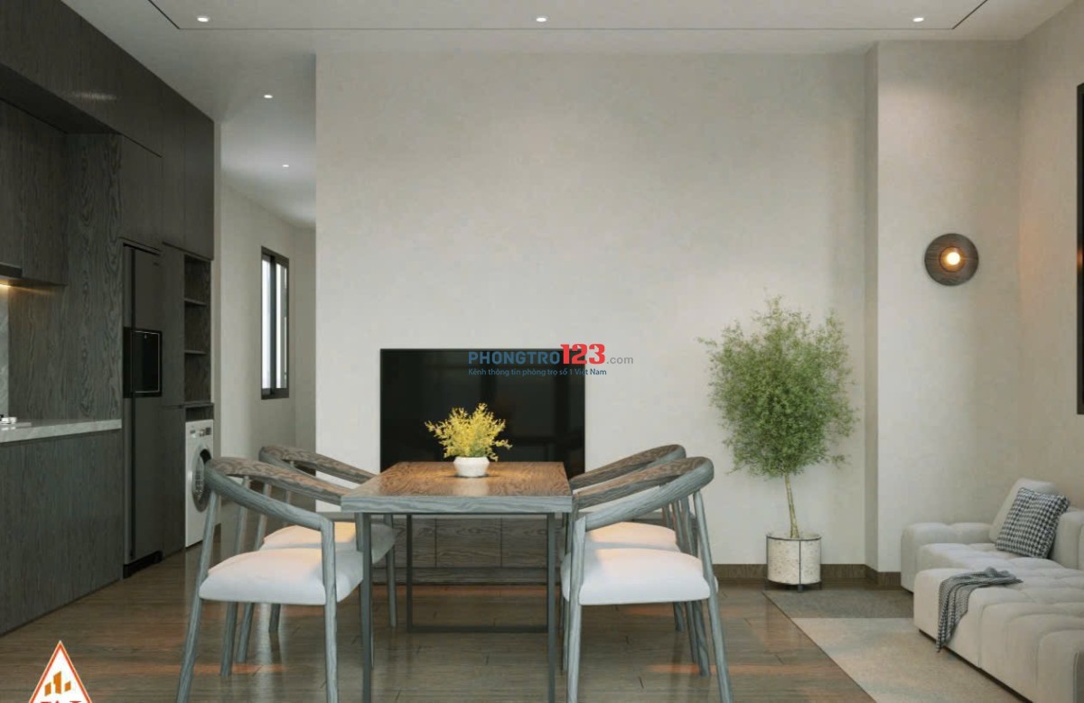 Căn hộ 1pn ban công full nội thất gần sân bay Tân Nhất Sơn Nhất, ga T3, Lăng Cha Cả quận Tân Bình