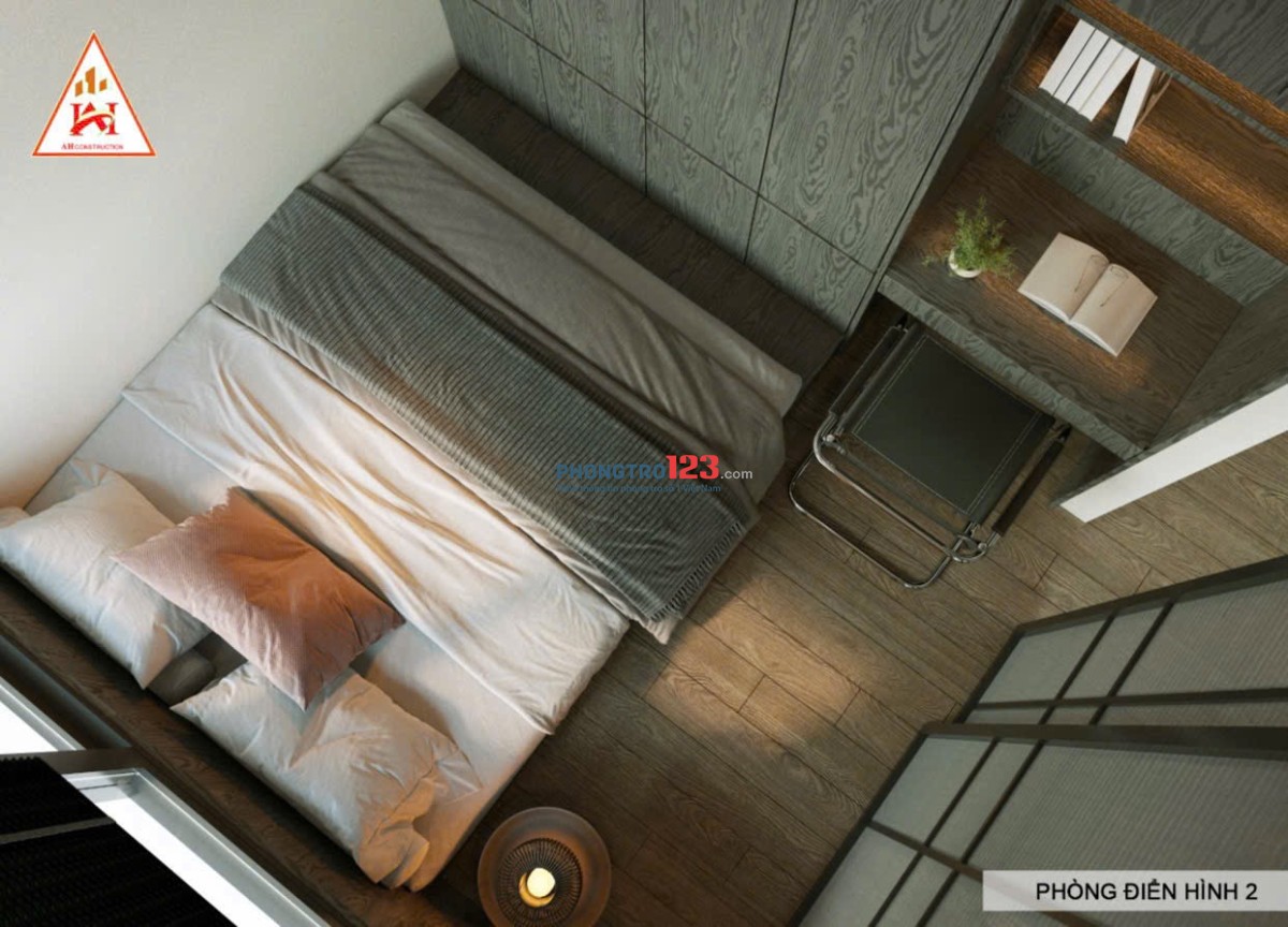 Căn hộ 1pn ban công full nội thất gần sân bay Tân Nhất Sơn Nhất, ga T3, Lăng Cha Cả quận Tân Bình