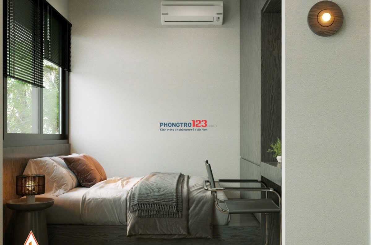 Căn hộ 1pn ban công full nội thất gần sân bay Tân Nhất Sơn Nhất, ga T3, Lăng Cha Cả quận Tân Bình