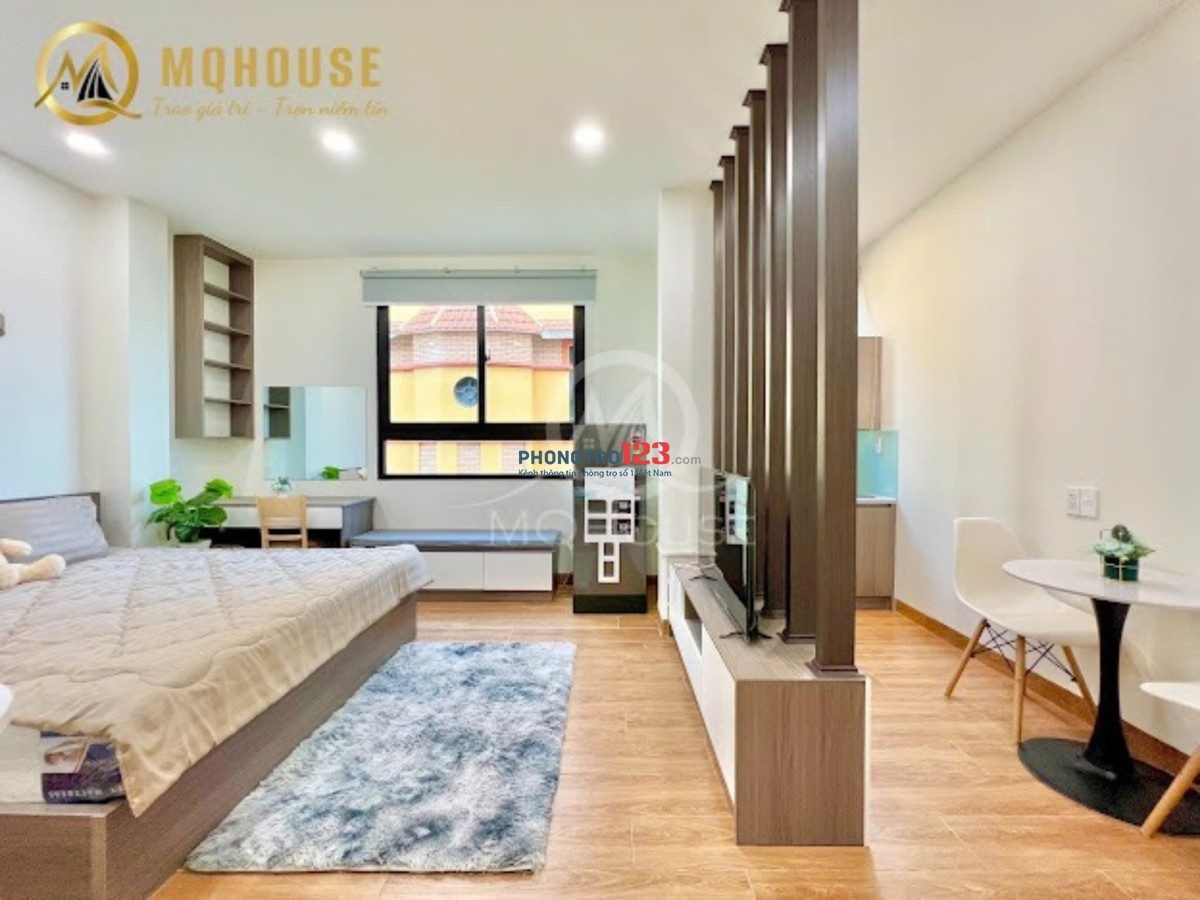 STUDIO MỚI 100% FULL NỘI THẤT GẦN KHU VỰC CHỢ THẠCH ĐÀ