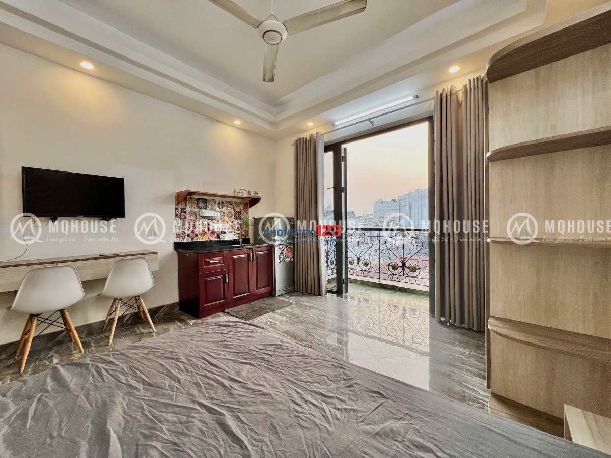 CHO THUÊ CĂN HỘ 1PN BAN CÔNG – NGAY SÂN BAY TÂN SƠN NHẤT,