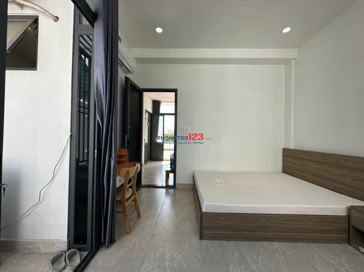 CHO THUÊ CĂN HỘ- 1 PHÒNG NGỦ BAN CÔNG-QUẬN TÂN BÌNH GẦN SÂN BAY TÂN SƠN NHẤT