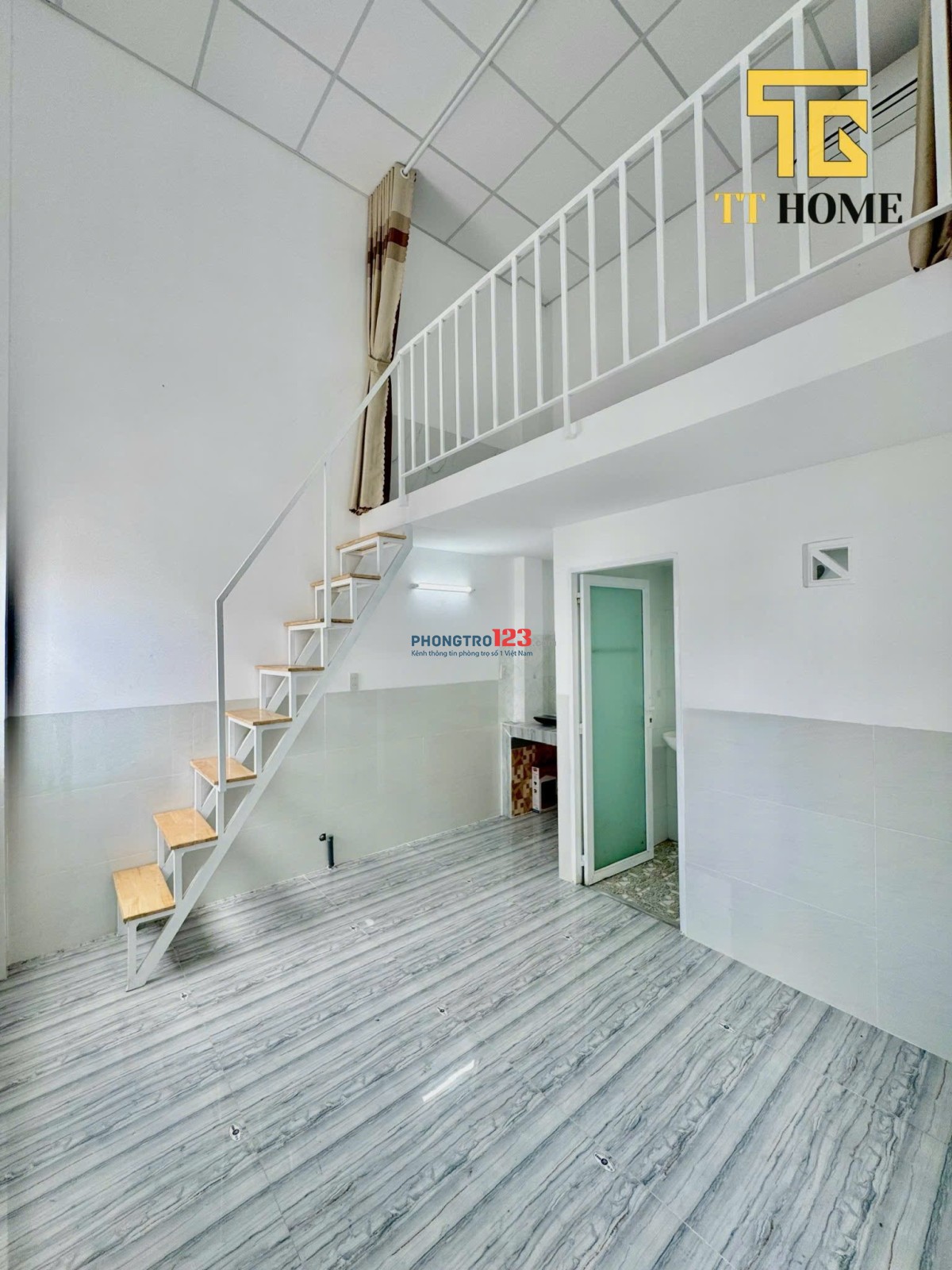 2,5 Triệu, Phòng trọ gác cao 2m, dt 30m2, KDC Hồng Loan, Gần ĐH Tây Đô