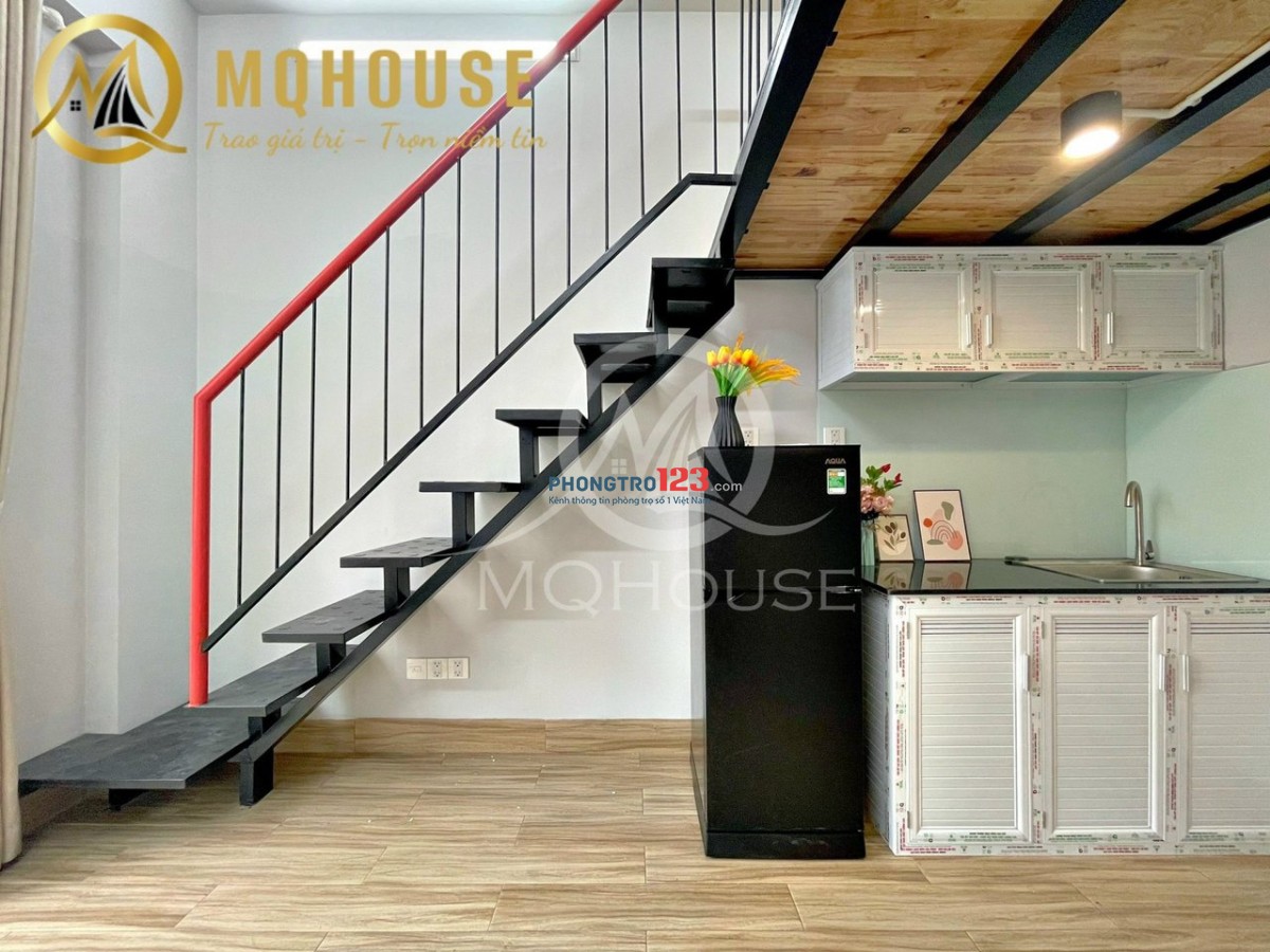 DUPLEX GIÁ TỐT NGAY KHU BÀU CÁT, ĐẦY ĐỦ NỘI THẤT, BAN CÔNG THOÁNG