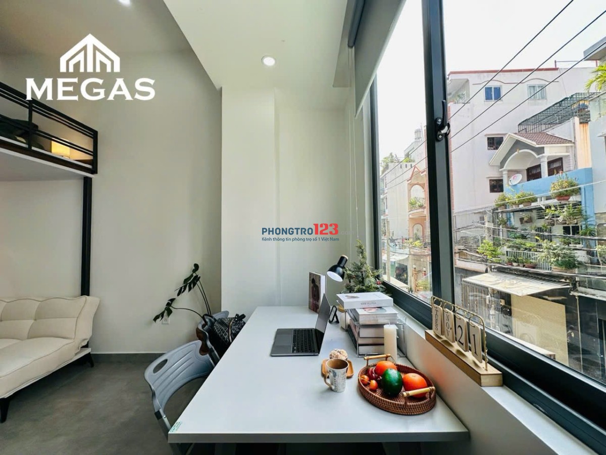 Cho Thuê phòng giá tốt, tiện Nghi, Bancol, Ngay Lê Văn Sỹ, Gần Vòng Xoay Lăng Cha Cả