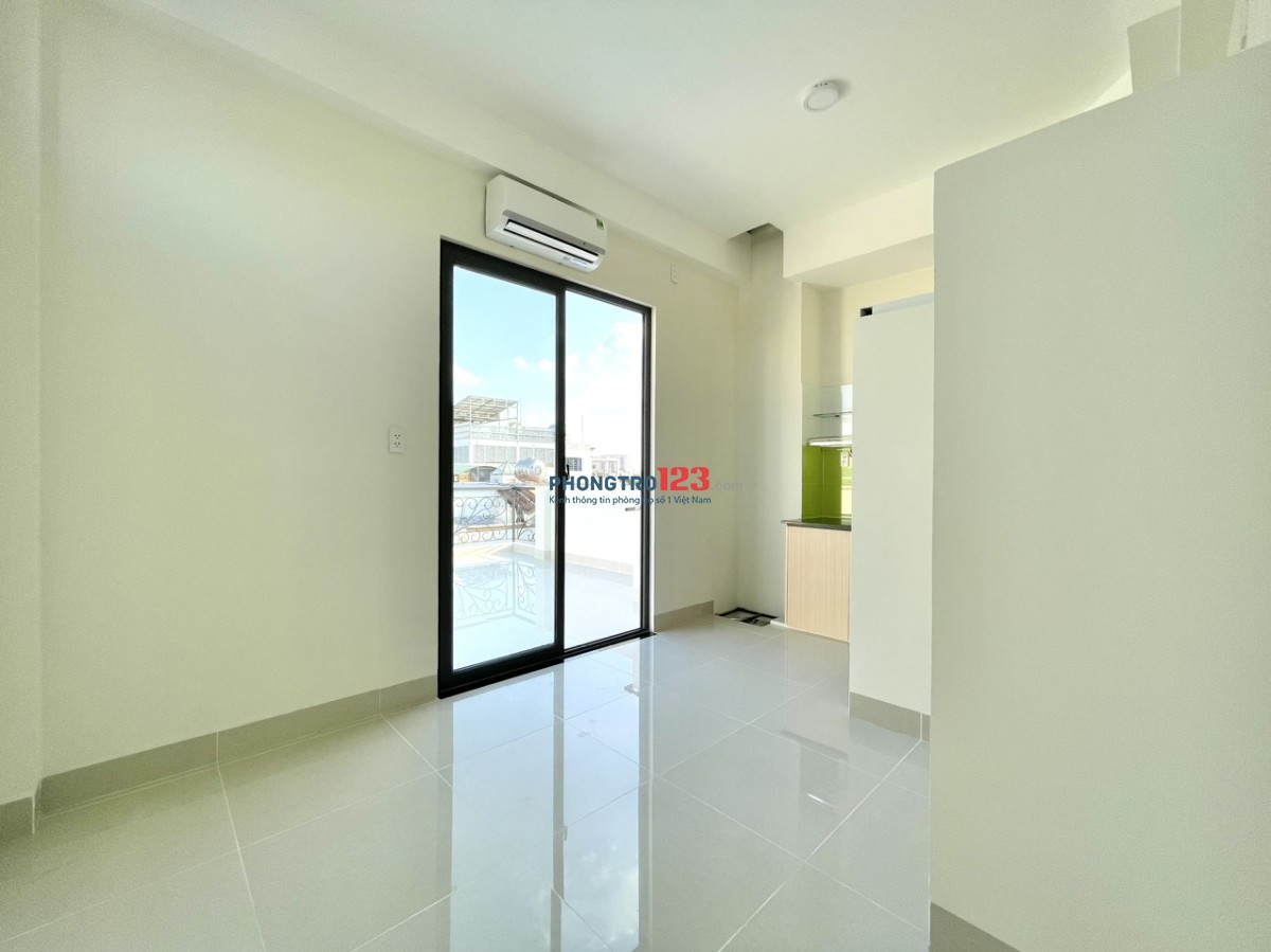 Bóc tem phòng 25m2 mới xây - ngay đường Bùi Đình Túy học viện Cán Bộ, chợ Long Vân