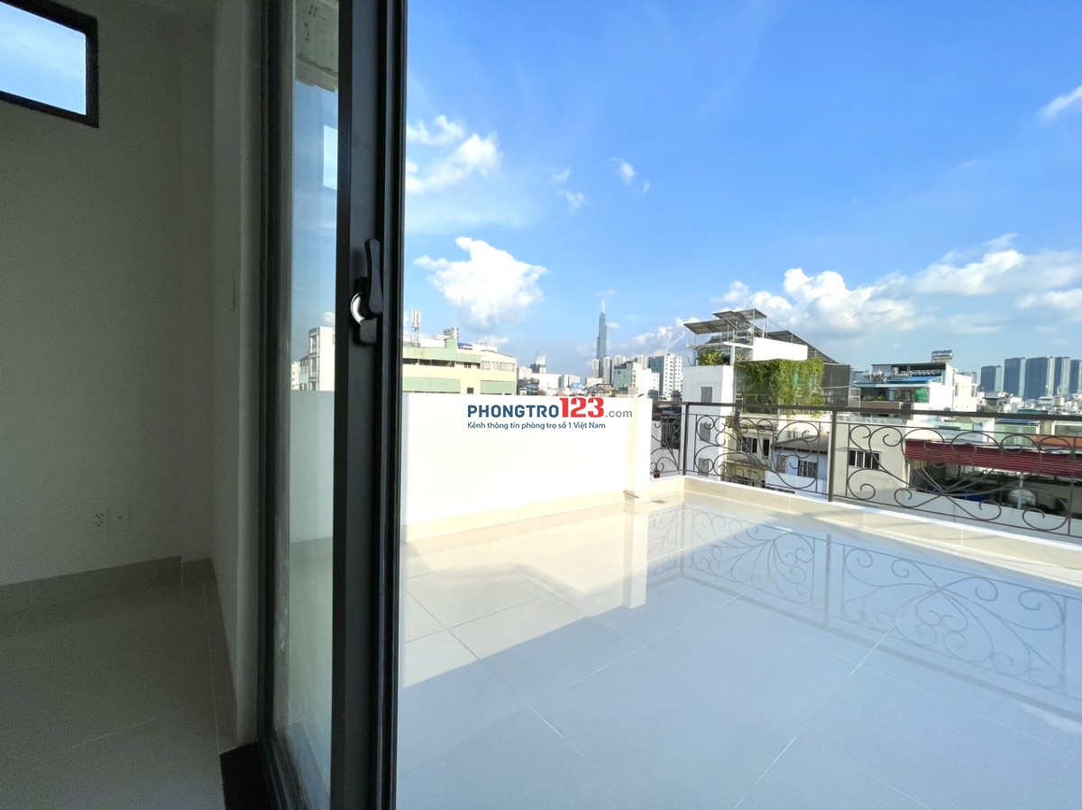 Bóc tem phòng 25m2 mới xây - ngay đường Bùi Đình Túy học viện Cán Bộ, chợ Long Vân