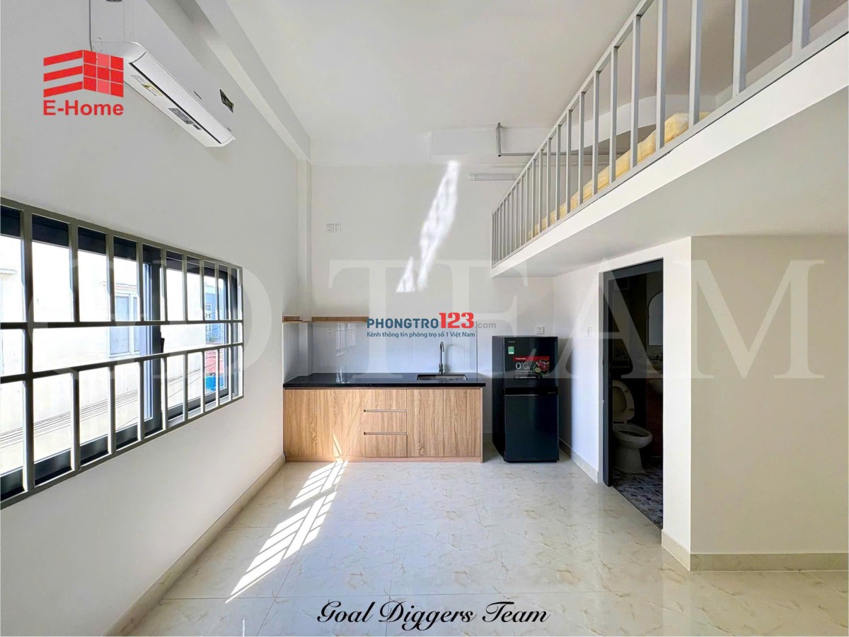 PHÒNG MỚI 100% - SẠCH - THOÁNG - GÁC CAO RỘNG - FULL TIỆN NGHI - DỌN VÀO Ở NGAY - GẦN CẦU RẠCH CHIẾC