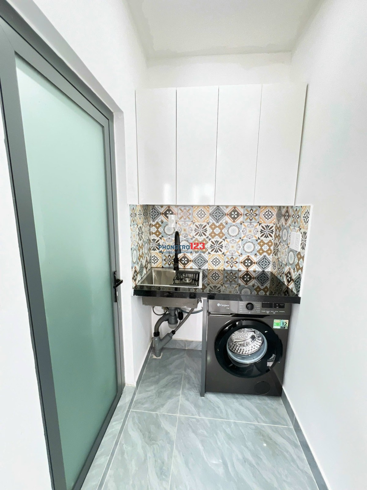 STUDIO BAN CÔNG FULL NỘI THẤT - MÁY GIẶT RIÊNG | GIÁ ƯU ĐÃI GẦN CITI SOHO, TRƯỜNG UMT