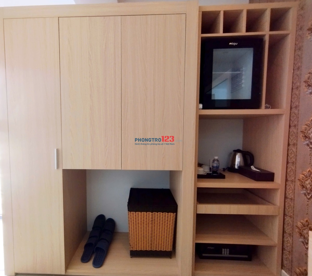 Cho thuê phòng khách sản view tầng cao ngắm thành phố giá rẻ gần chợ Đầm Nha Trang