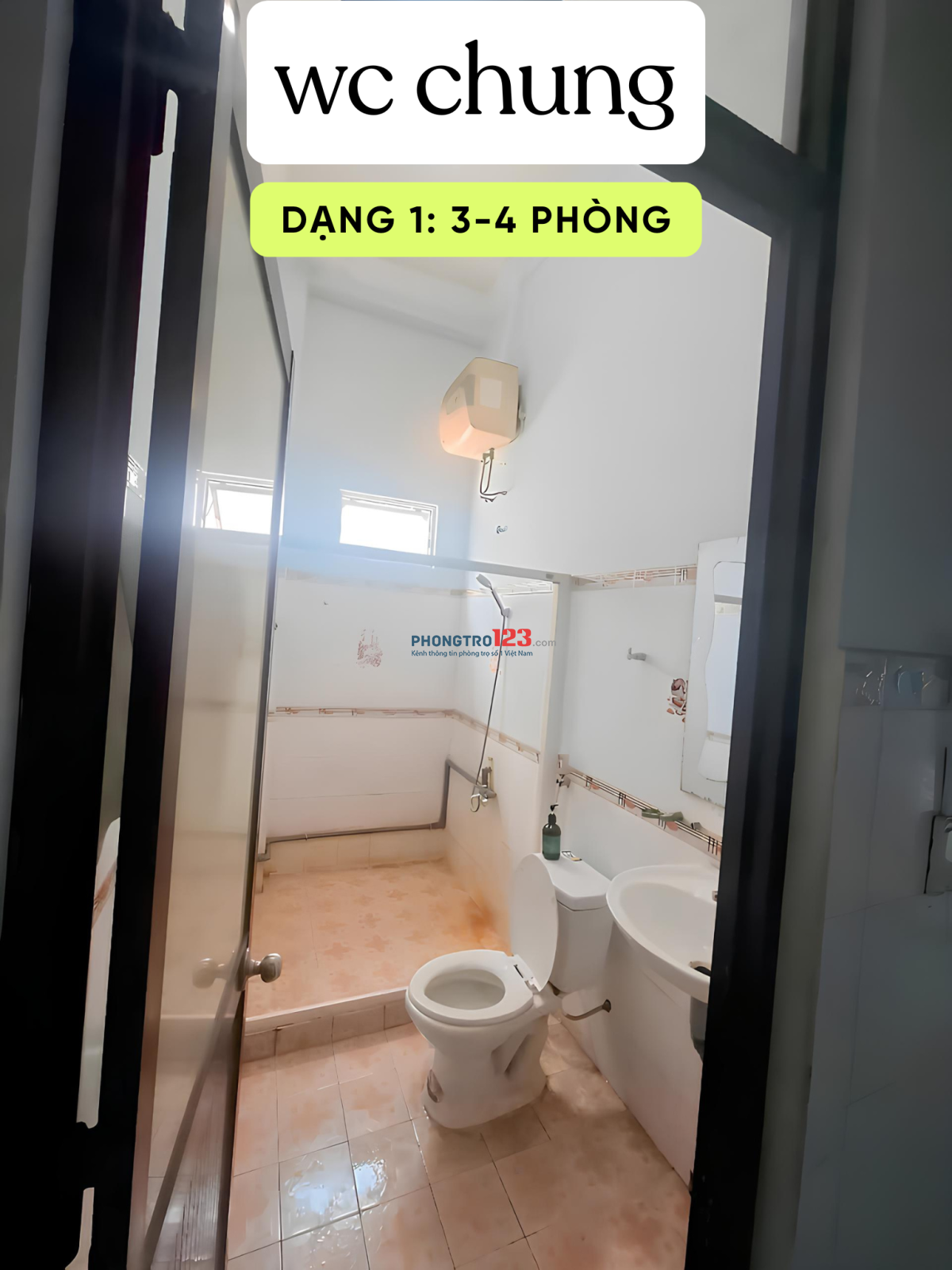 Phòng Gác SẠCH SẼ - Lầu 1 - Có cửa sổ - ĐH CÔNG NGHIỆP CS1 - CÔNG VIÊN GIA ĐỊNH