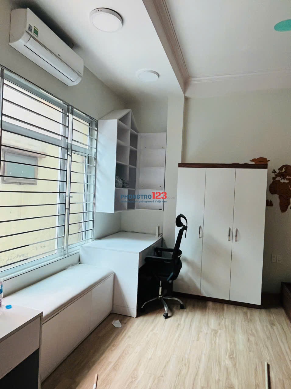 Chính chủ cho thuê phòng siêu rộng, thoáng, full cửa sổ, full nội thất, 2-3 người ở thoải mái