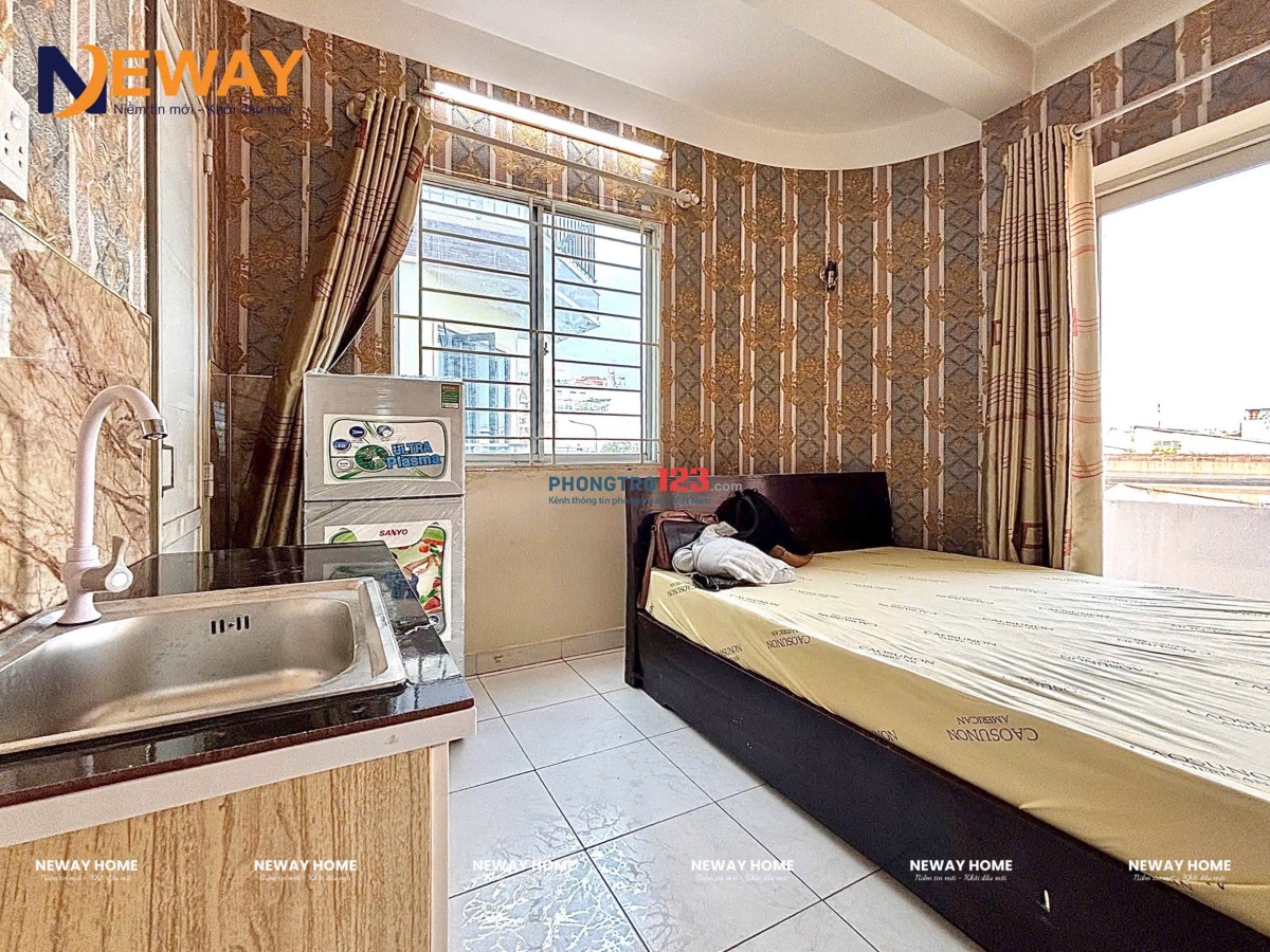 CHO THUÊ CĂN HỘ DỊCH VỤ TÂN PHÚ – STUDIO BAN CÔNG MỚI KHAI TRƯƠNG NGAY ÂU CƠ