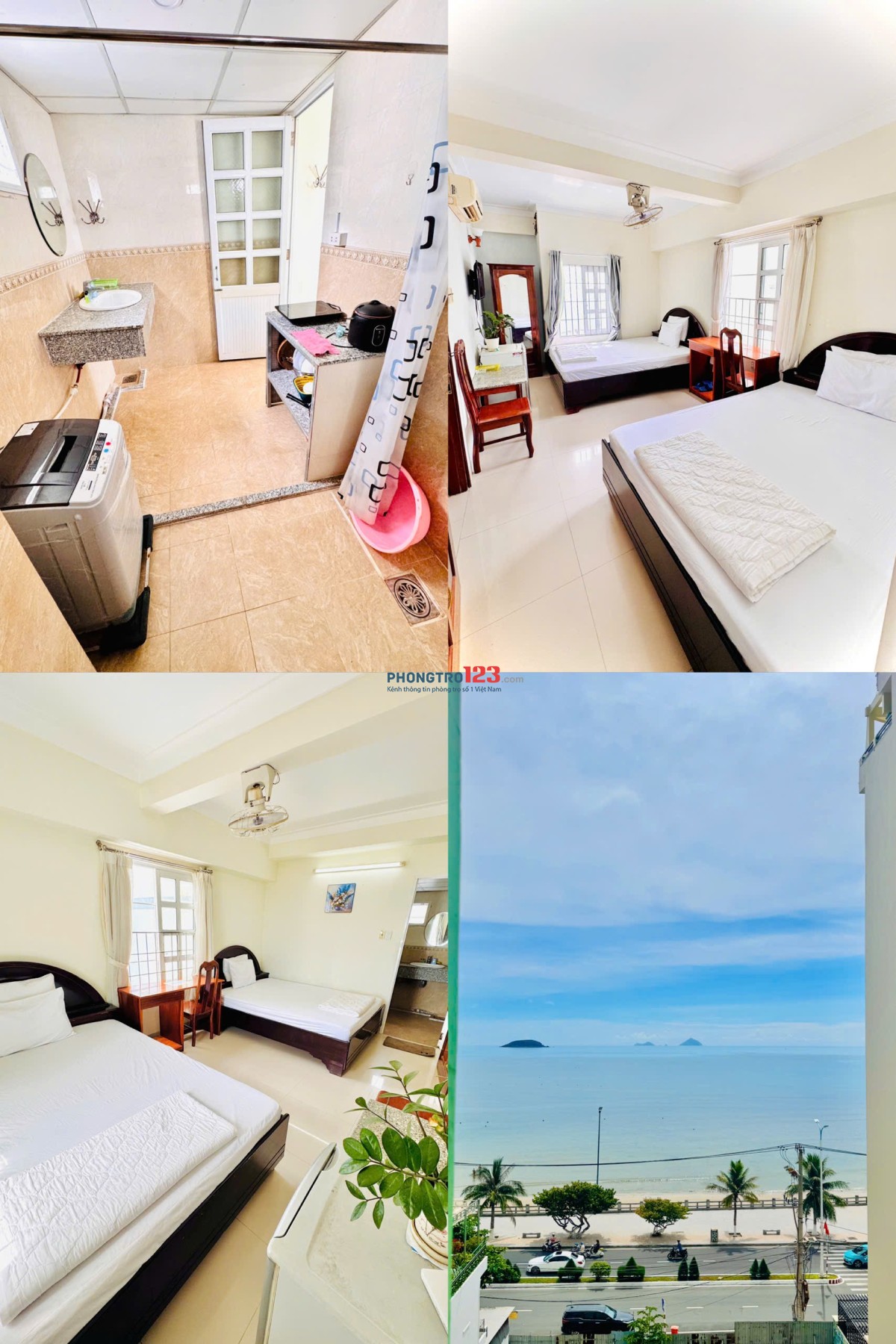 CHO THUÊ PHÒNG TRỌ SIÊU PHẨM TRUNG TÂM VIEW BIỂN