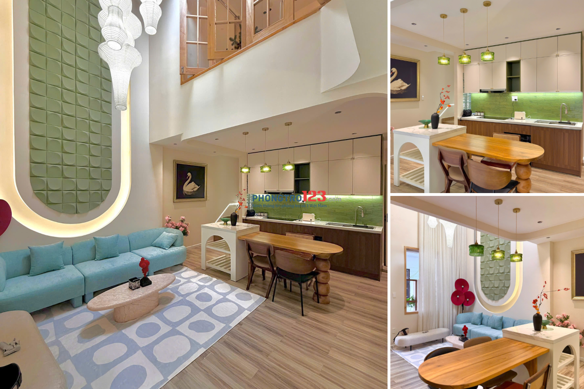 Cho Thuê Nhà Nguyên Căn 2PN Nhà Đẹp Thiết Kế ở Trung Tâm Hải Châu