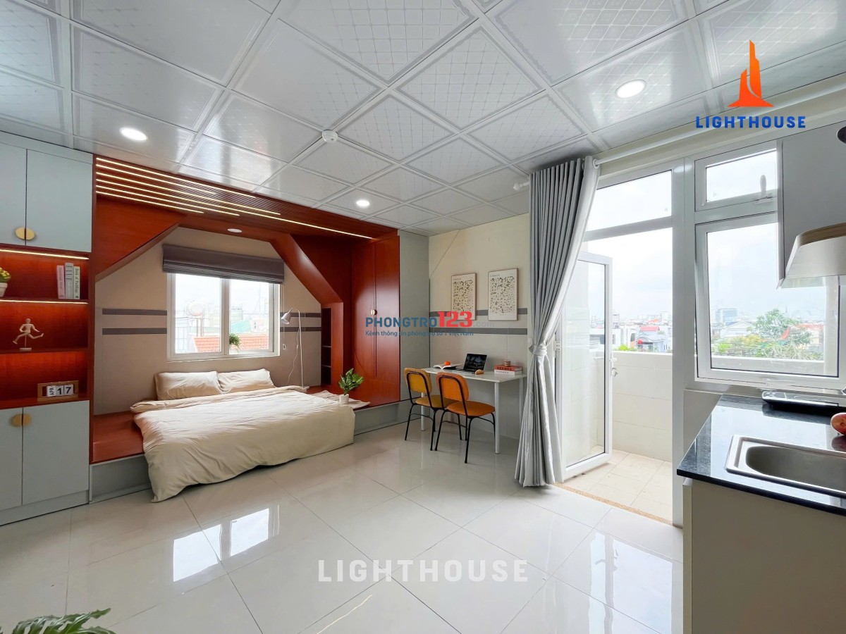 STUDIO RỘNG 35M² – TRỐNG SẴN Ở NGAY. Đặng Thuỳ Trâm – Bình Lợi, Bình Thạnh