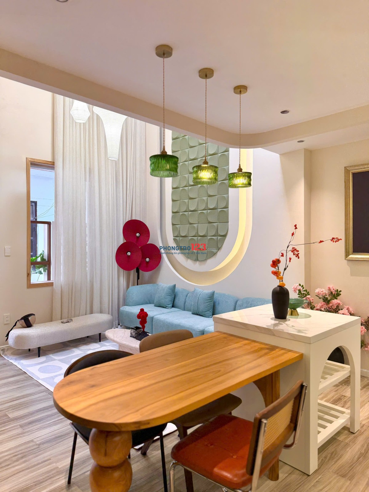 Cho Thuê Nhà Nguyên Căn 2PN Nhà Đẹp Thiết Kế ở Trung Tâm Hải Châu