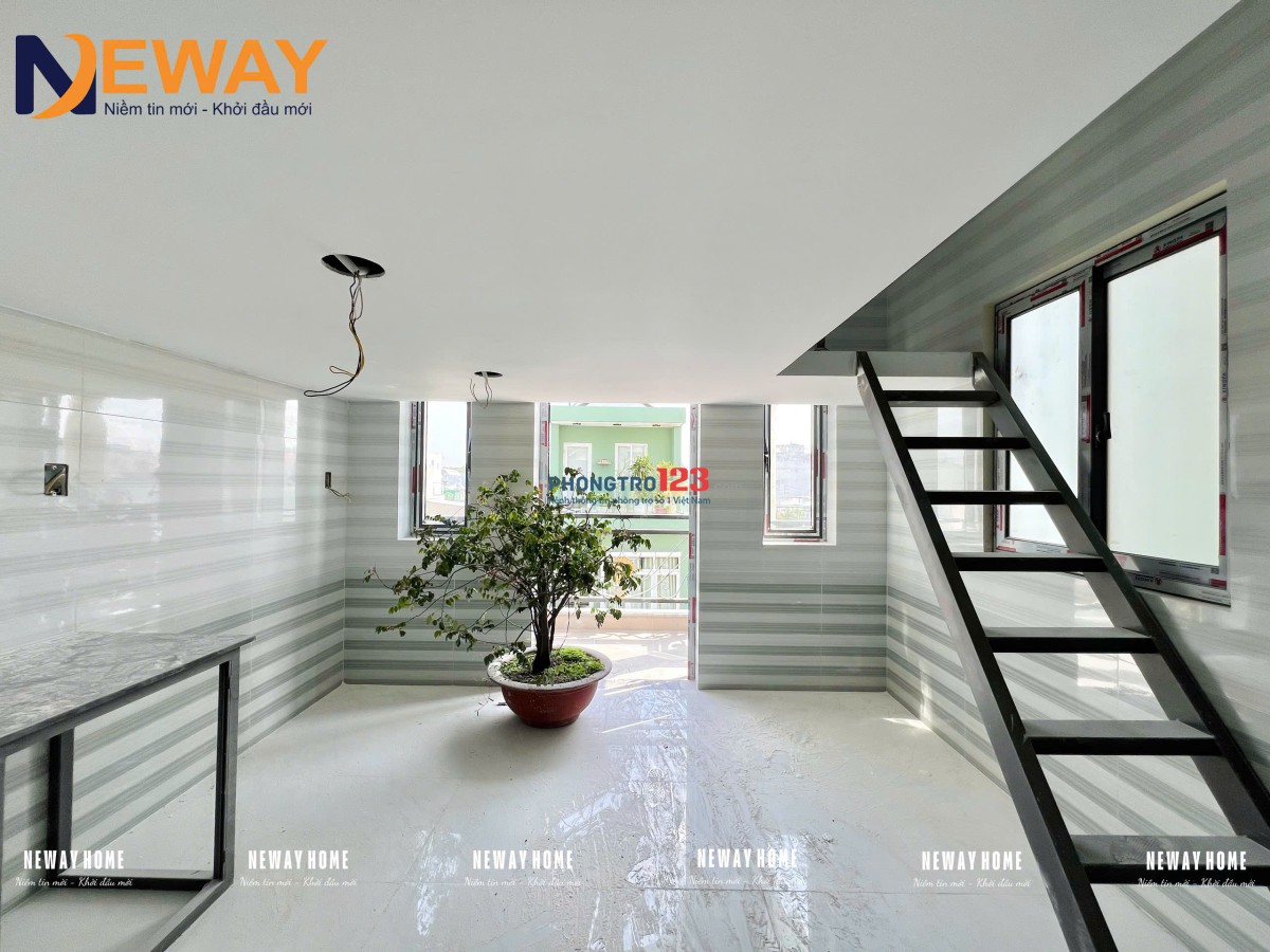 CHO THUÊ PHÒNG MỚI XÂY - BAN CÔNG - THANG MÁY - ĐƯỜNG VĂN CAO - QUẬN TÂN PHÚ