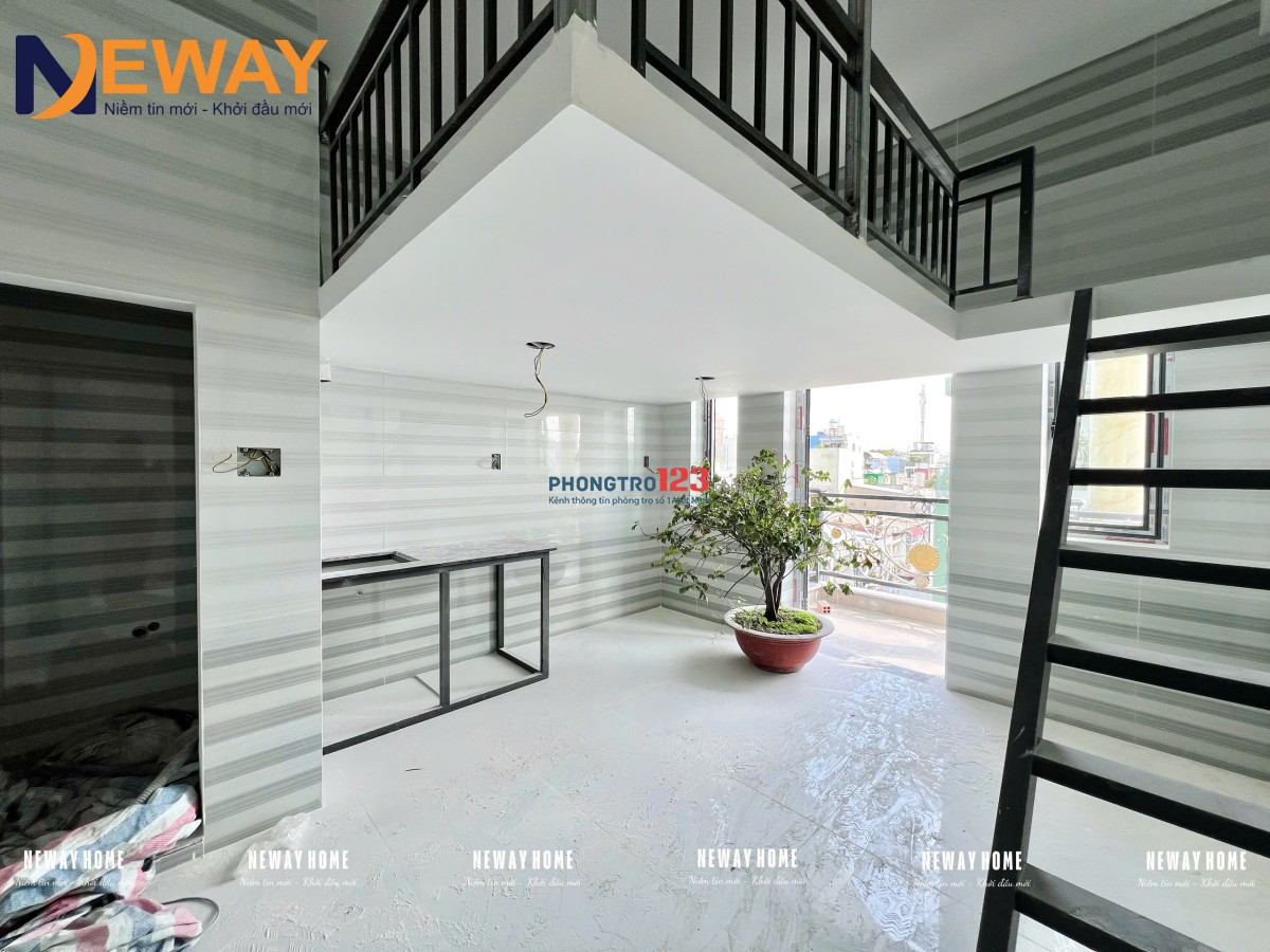 CHO THUÊ PHÒNG MỚI XÂY - BAN CÔNG - THANG MÁY - ĐƯỜNG VĂN CAO - QUẬN TÂN PHÚ