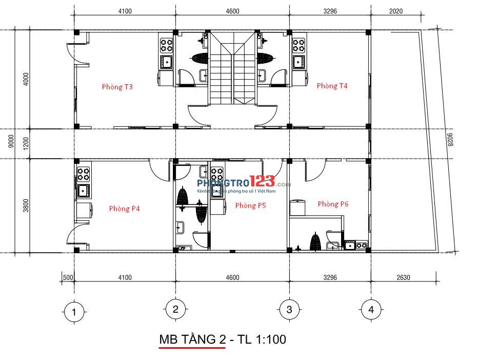 Cho thuê nhà trọ mới xây, hẻm xe tải, trung tâm p.10 Gò Vấp