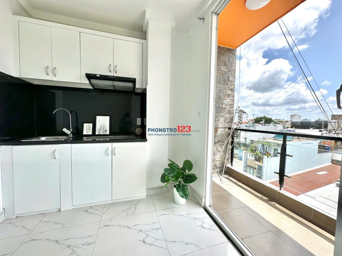 Cho Thuê phòng Ban Công - Studio Ngay Phan Văn Hớn, coopmart, Cầu Tham Lương , Q12