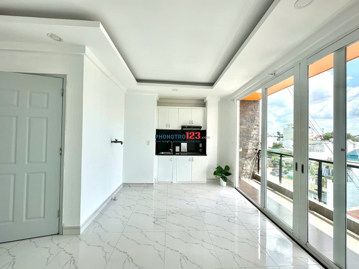 Cho Thuê phòng Ban Công - Studio Ngay Phan Văn Hớn, coopmart, Cầu Tham Lương , Q12