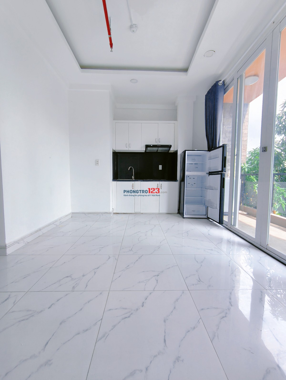 Cho Thuê phòng Ban Công - Studio Ngay Phan Văn Hớn, coopmart, Cầu Tham Lương , Q12