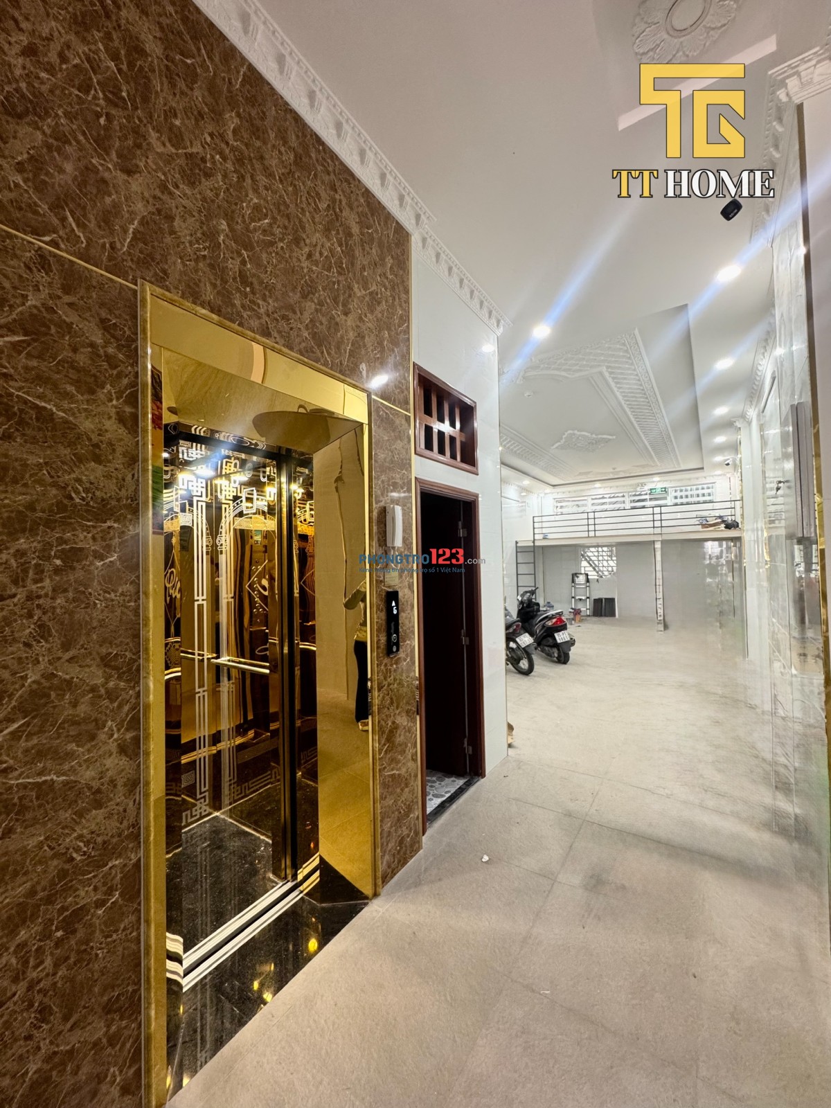 Cho thuê phòng trọ mới xây KDC Hưng Phú gần cầu Quang Trung