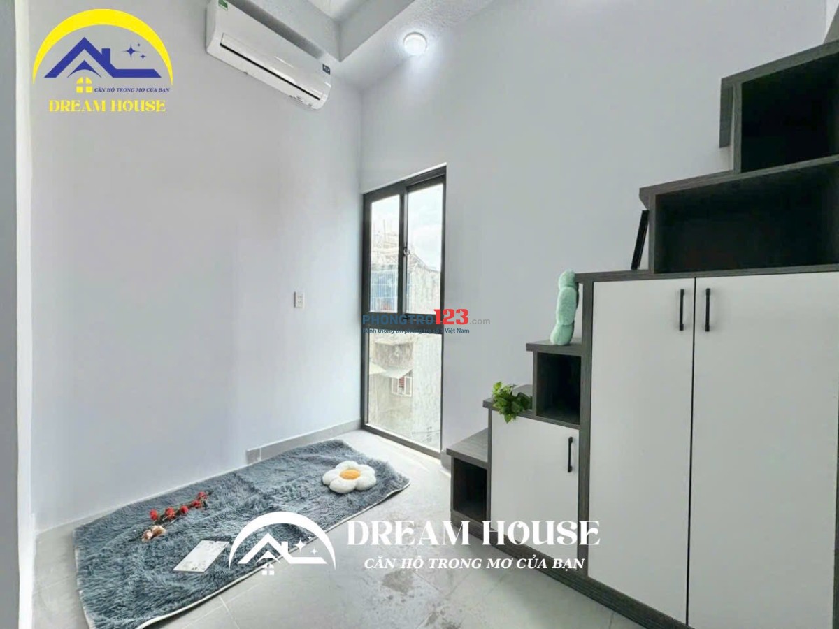 STUDIO CỬA SỔ TRỜI THOÁNG MÁT NGAY LUỸ BÁN BICH, VƯỜN LÀI GIÁ CHỈ TỪ 3TR8