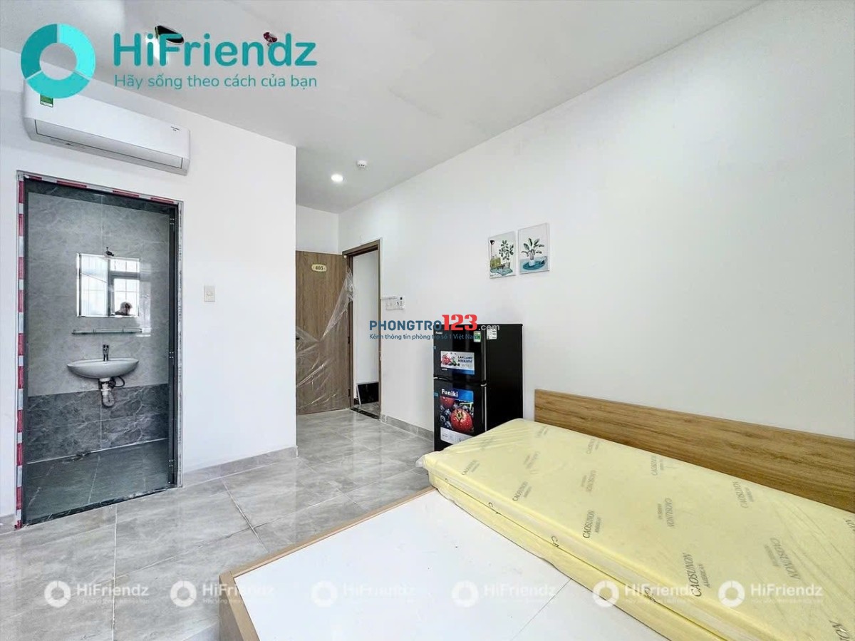 CHO THUÊ PHÒNG MỚI XÂY BÌNH THẠNH GẦN BÀ CHIỂU, BANCONG, CỬA SỔ, NHÀ THANG MÁY, HẦM XE CHỈ TỪ 5-6TR