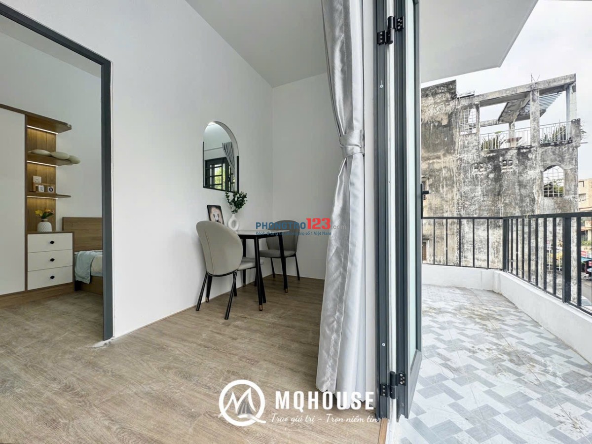 CHO THUÊ CĂN HỘ STUDIO FULL NỘI THẤT - MÁY GIẶT RIÊNG - GẦN HỌC VIỆN HÀNG KHÔNG - TÂN BÌNH