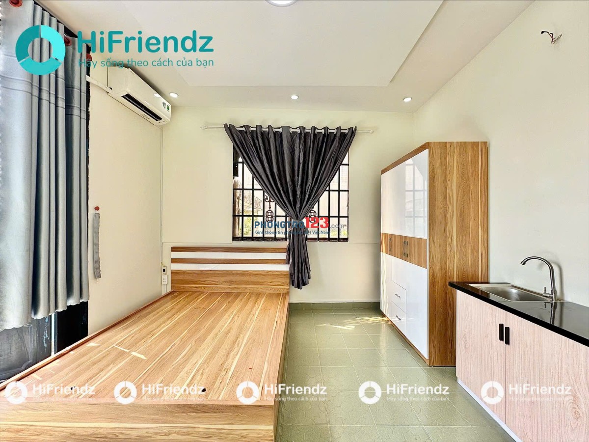 PHÒNG MỚI XÂY GIÁ TỐT LÝ THƯỜNG KIỆT, FULL NỘI THẤT, BAN CÔNG, NGAY SVĐ PHÚ THỌ