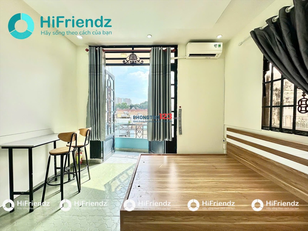 PHÒNG MỚI XÂY GIÁ TỐT LÝ THƯỜNG KIỆT, FULL NỘI THẤT, BAN CÔNG, NGAY SVĐ PHÚ THỌ