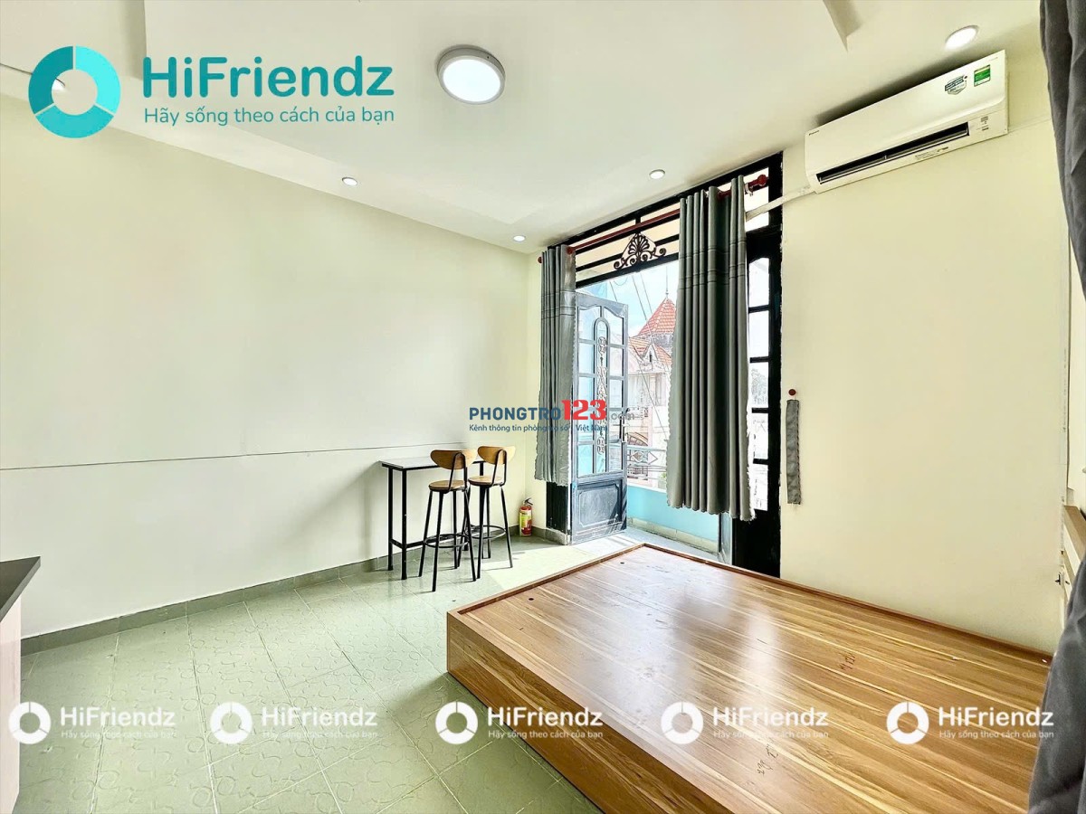 PHÒNG MỚI XÂY GIÁ TỐT LÝ THƯỜNG KIỆT, FULL NỘI THẤT, BAN CÔNG, NGAY SVĐ PHÚ THỌ